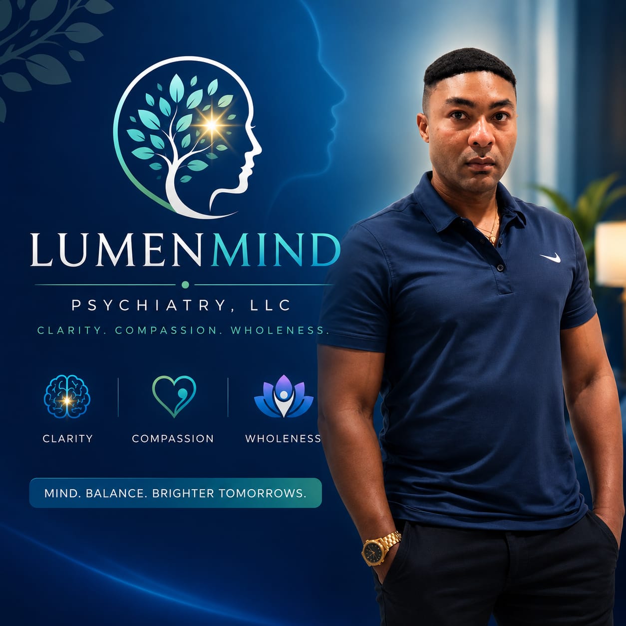 This is the iamge of the ceo on the website